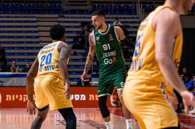 zalgiris.lr nuotr./Deividas Sirvydis