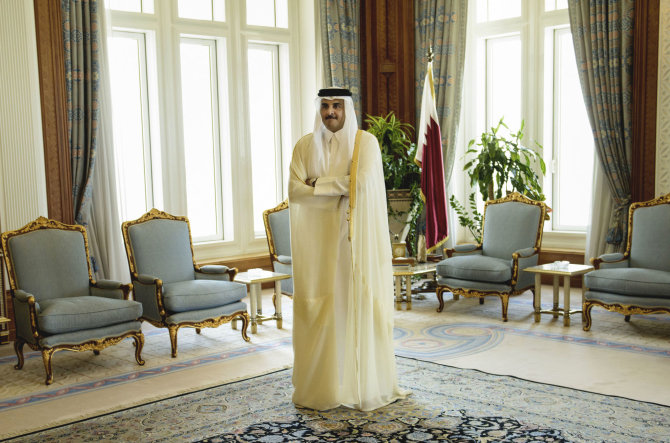 „Scanpix“/AP nuotr./Kataro emyras šeichas Tamimas bin Hamadas Al Thani