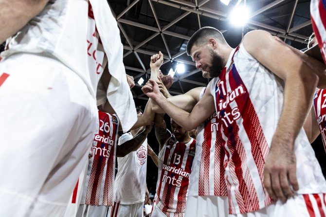 „KK Crvena zvezda Meridianbet“ nuotr./Rokas Giedraitis (dešinėje)