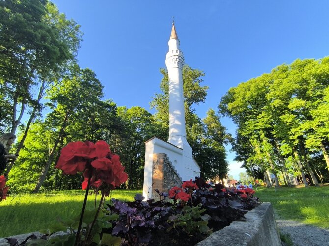 Karolinos Stažytės nuotr./Kėdainių miesto parko minaretas