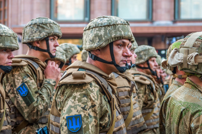 Vida Press nuotr./Ukrainos karys