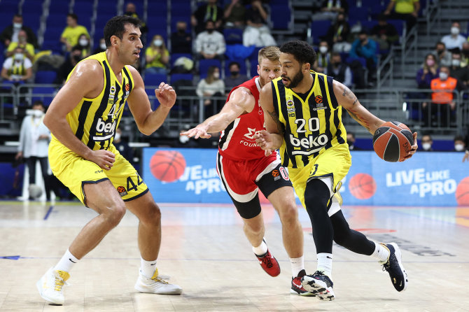 Getty Images/Euroleague.net nuotr./Pierria Henry (su kamuoliu)