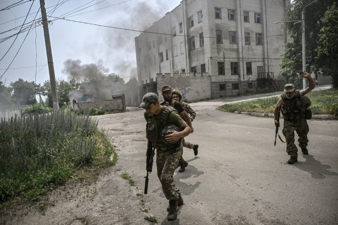 AFP/„Scanpix“ nuotr./Lysyčanskas