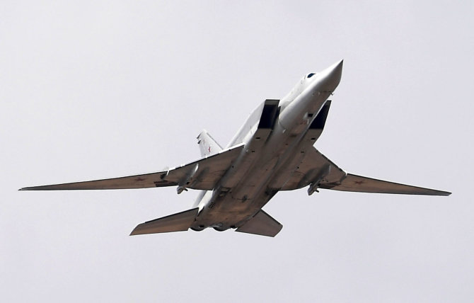 „Scanpix“ nuotr./Rusijos bombonešis Tu-22M3