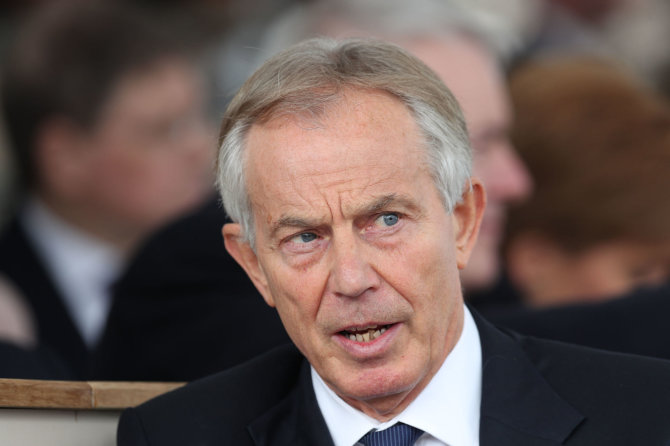 „Scanpix“/„PA Wire“/„Press Association Images“ nuotr./Tony Blairas