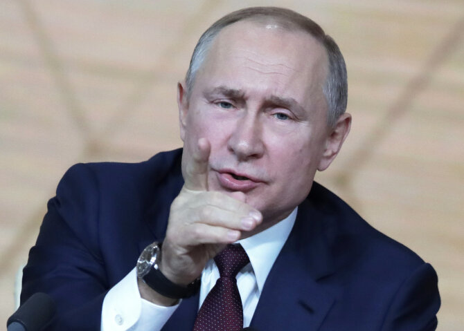 „Reuters“/„Scanpix“/Vladimiras Putinas