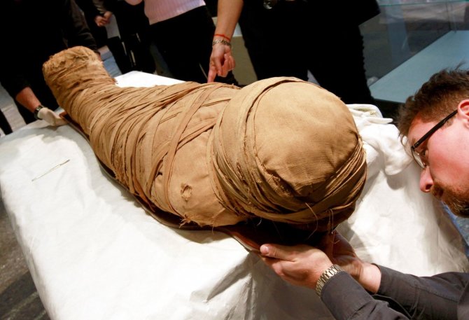 AFP/„Scanpix“ nuotr./Mumija