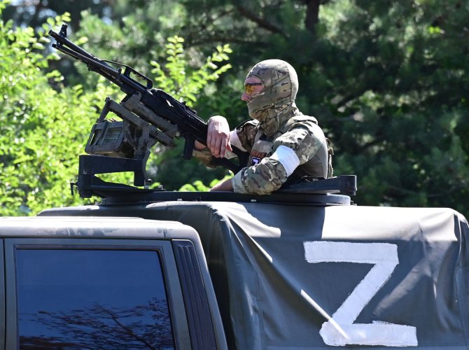 AFP/„Scanpix“ nuotr./Rusų kariai