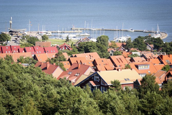 Irmanto Gelūno/15min.lt nuotr./Vaizdai iš Nidos švyturio