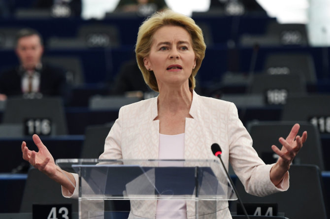 AFP/„Scanpix“ nuotr./Ursula von der Leyen