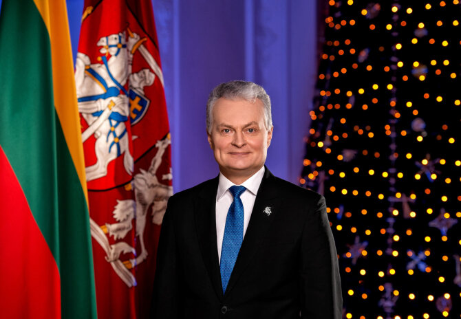 Lietuvos prezidento komunikacijos grupės nuotr./Lietuvos Respublikos prezidentas Gitanas Nausėda