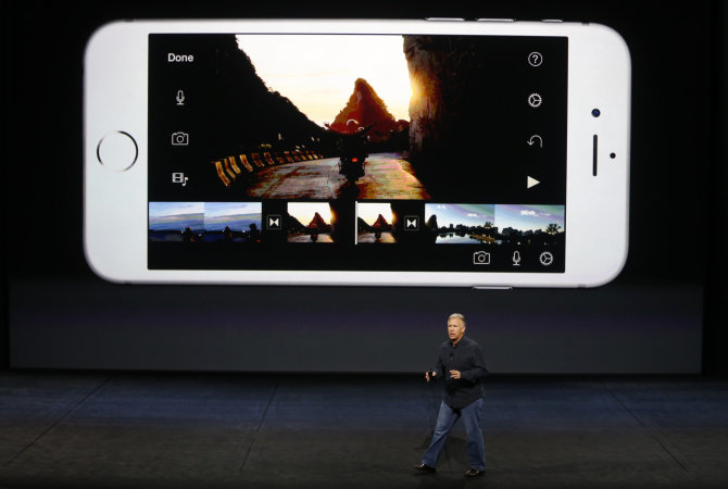 „Reuters“/„Scanpix“ nuotr./Naujųjų „Apple“ produktų pristatymas San Franciske