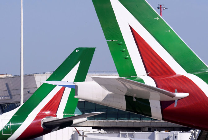 „Reuters“/„Scanpix“ nuotr./„Alitalia“ lėktuvai