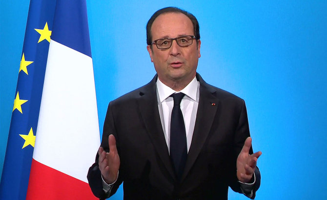 „Reuters“/„Scanpix“ nuotr./Francois Hollande'as