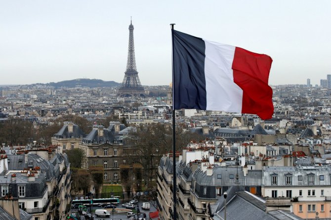 „Reuters“/„Scanpix“ nuotr./Prancūzijos vėliava