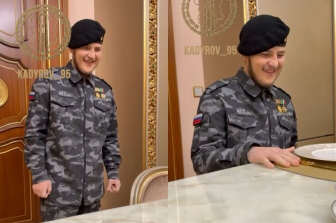 R.Kadyrovo „Telegram“ nuotr./Adamas Kadyrovas