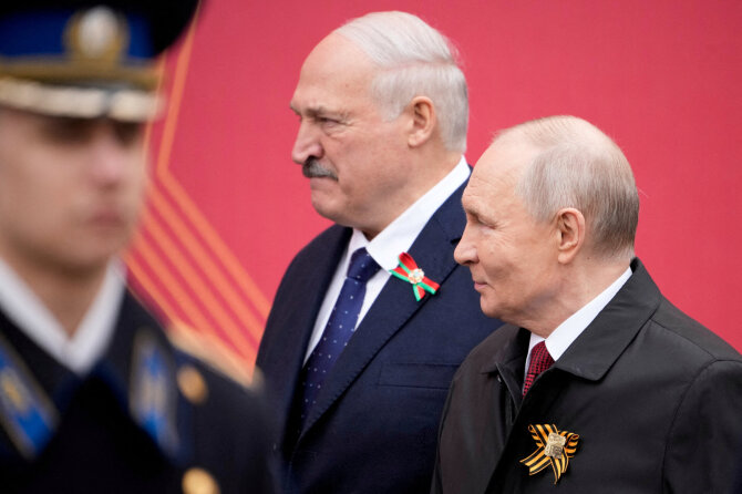 Reuters/Scanpix/Aliaksandras Lukašenka, Vladimiras Putinas