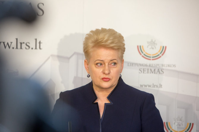 Juliaus Kalinsko/15min.lt nuotr./Dalia Grybauskaitė 