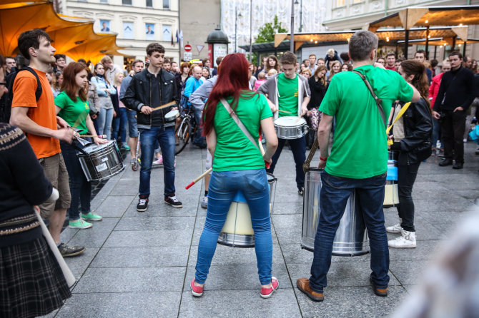 Luko Balandžio/Žmonės.lt nuotr./„Drum2gether“ akimirka