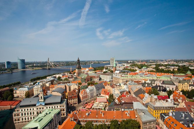 123rf.com nuotr./Latvijos sostinė Ryga