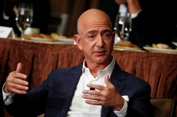 „Reuters“/„Scanpix“ nuotr./14. Jeffas Bezosas – „Amazon“ vadovas