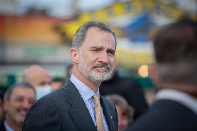 „Scanpix“ nuotr./Ispanijos karalius Felipe VI