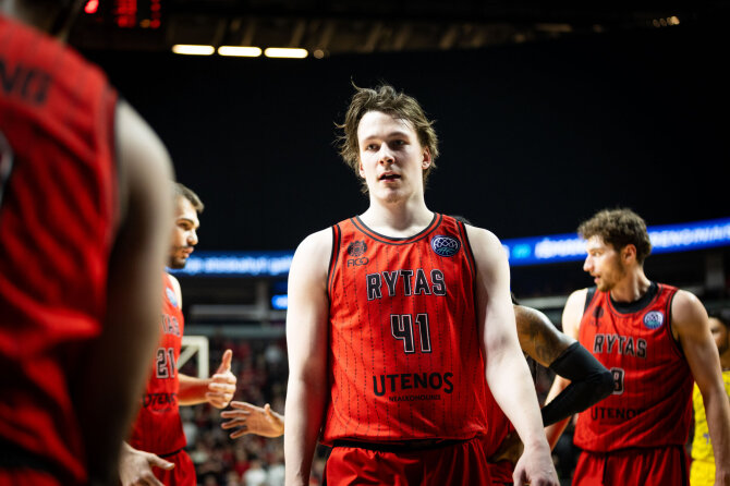 Roberto Riabovo / BNS nuotr./FIBA Čempionų lygos rungtynės: Vilniaus "Rytas" - Holono "Hapoel"