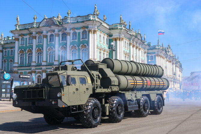 „Zumapress“/„Scanpix“/Rusijos oro gynybos sistema S-300