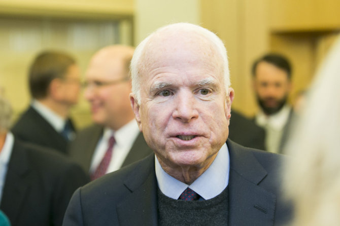 Irmanto Gelūno / 15min nuotr./John McCain