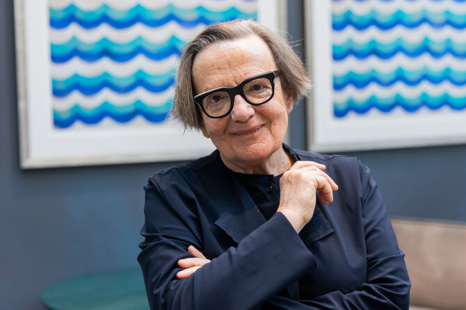 Patricija Adamovič / BNS nuotr./Kino režisierė Agnieszka Holland