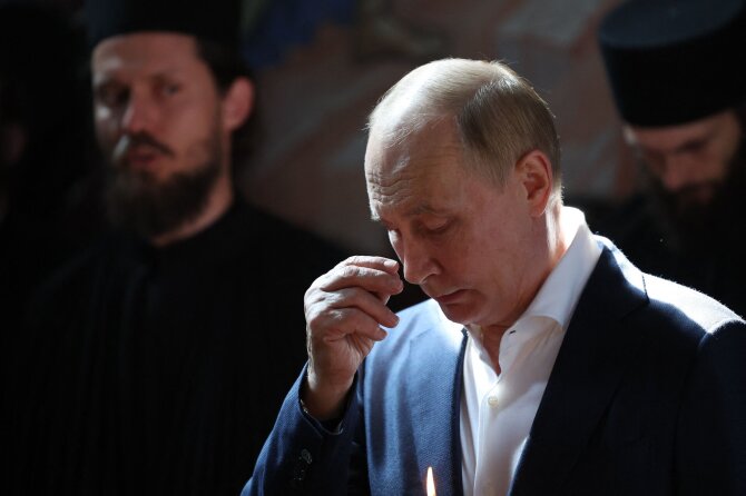 AFP/ „Scanpix“/Vladimiras Putinas