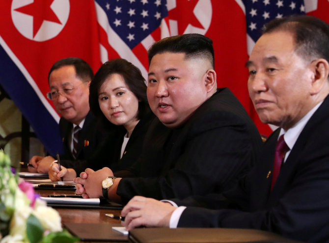 „Reuters“/„Scanpix“/Šiaurės Korėjos lyderis Kim Jong Unas
