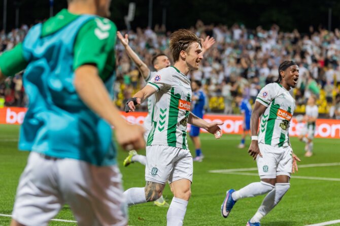 Patricija Adamovič / BNS nuotr./UEFA Konferencijų lygos rungtynės: Vilniaus „Žalgiris“ – Tbilisio „Dinamo“