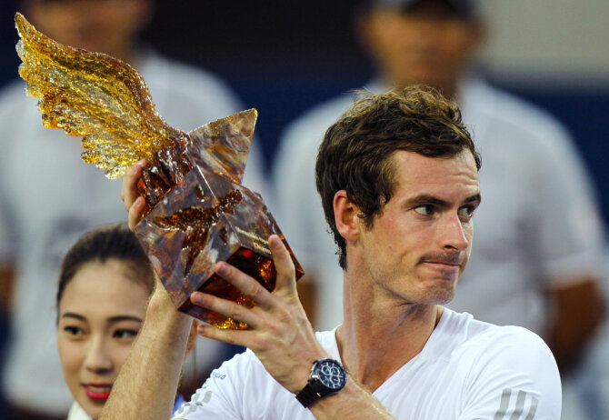 „Scanpix“ nuotr./Andy Murray 2014-aisiais metais tapo Šendženo turnyro čempionu