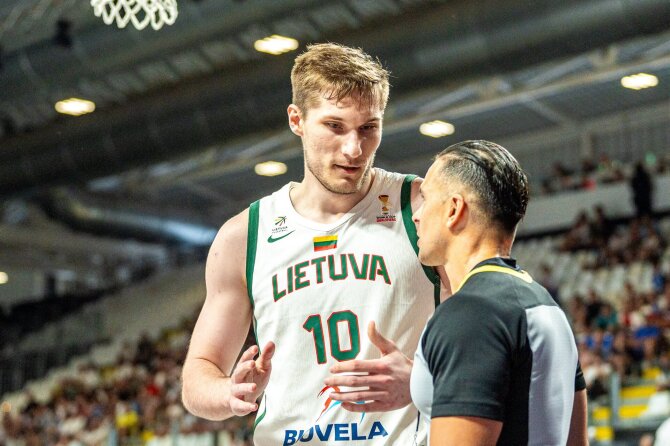 ltu.basketball nuotr./Ąžuolas Tubelis