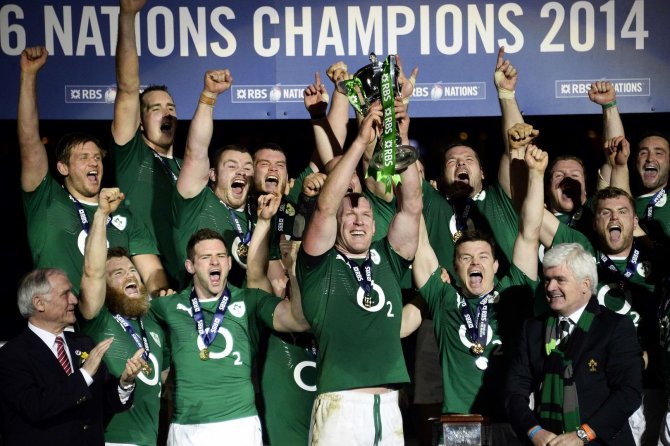 AFP/„Scanpix“ nuotr./Airijos rinktinės triumfas
