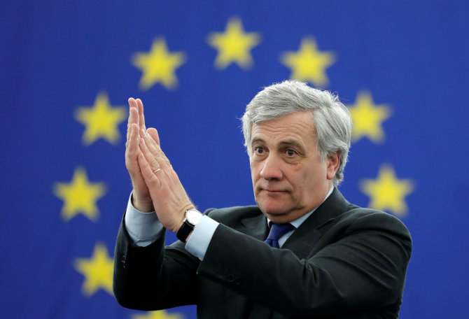 „Reuters“/„Scanpix“ nuotr./Antonio Tajani