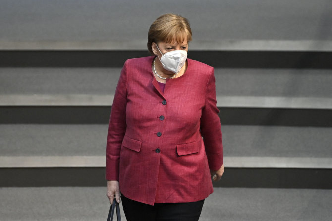 AFP/„Scanpix“ nuotr./Angela Merkel