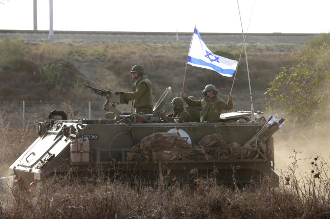 AFP/„Scanpix“ nuotr./Izraelio kariai