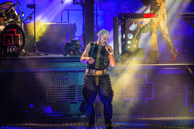 „Scanpix“ nuotr./„Rammstein“ vokalistas Tillas Lindemannas
