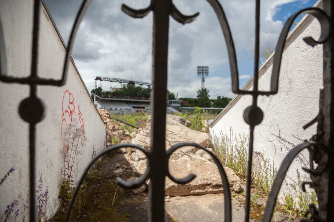 Sauliaus Žiūros nuotr./Buvusio „Žalgirio” stadiono teritorija