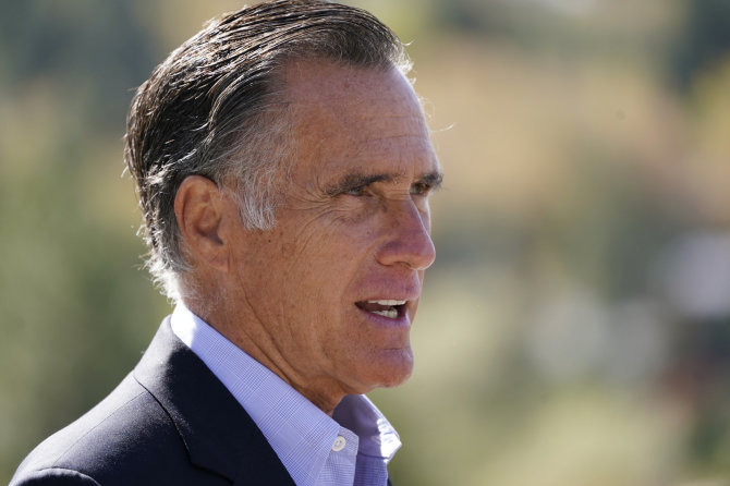 „Scanpix“/AP nuotr./Mittas Romney