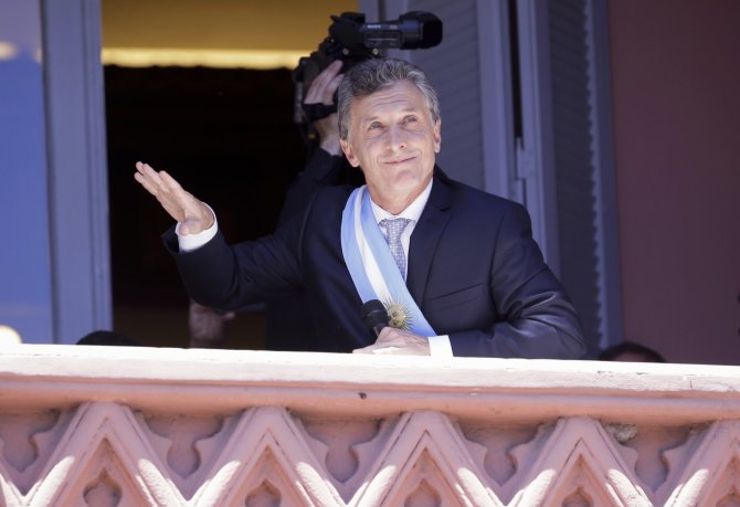 „Scanpix“/AP nuotr./Mauricio Macri