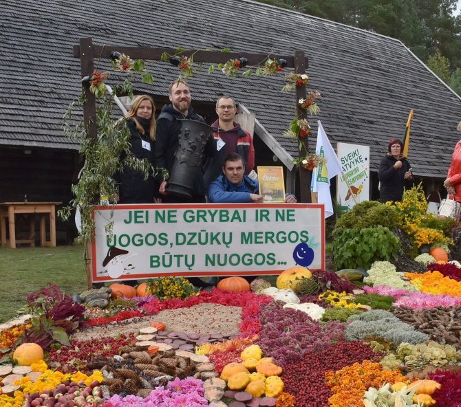 Organizatorių nuotr./Grybavimo čempionato nugalėtojai