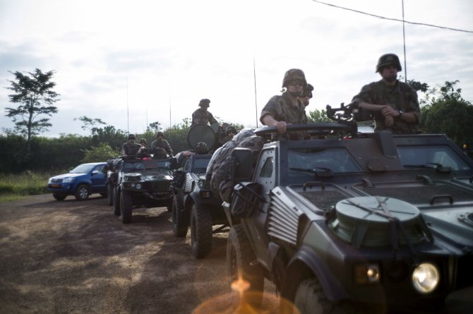 Prancūzijos kariai Centrinėje Afrikos Respublikoje