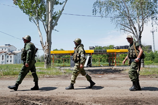 „Reuters“/„Scanpix“ nuotr./Rusijos kariai
