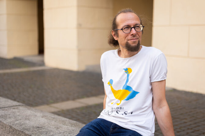 Patricija Adamovič / BNS/Poetas Marius Burokas