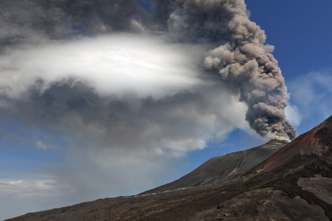 AFP/Scanpix/Etnos ugnikalnis, Sicilija