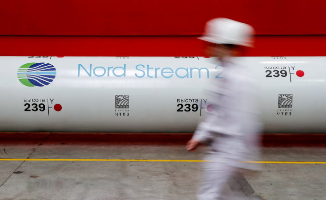 „Reuters“/„Scanpix“ nuotr./„Nord Stream 2“ dujotiekis