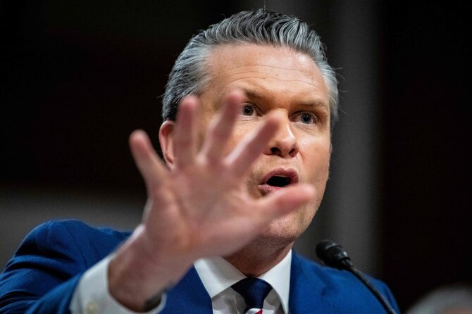 AFP/ „Scanpix“/Pete'as Hegsethas